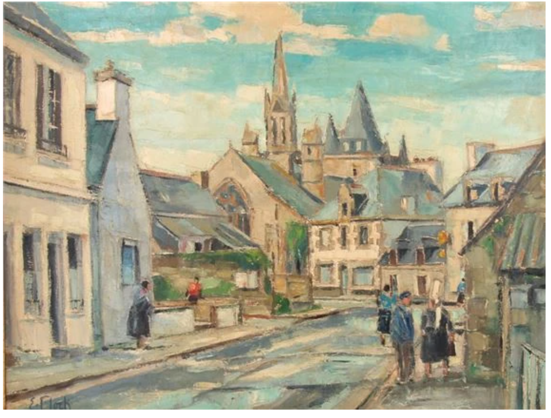 Scene de rue a penmarch